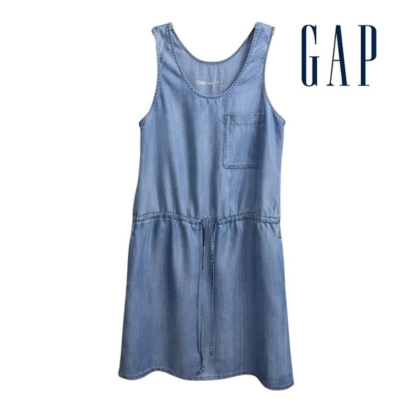 GAP Dresses & Skirts - GAP Light Blue Denim Dress